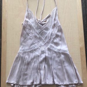Lace tank top